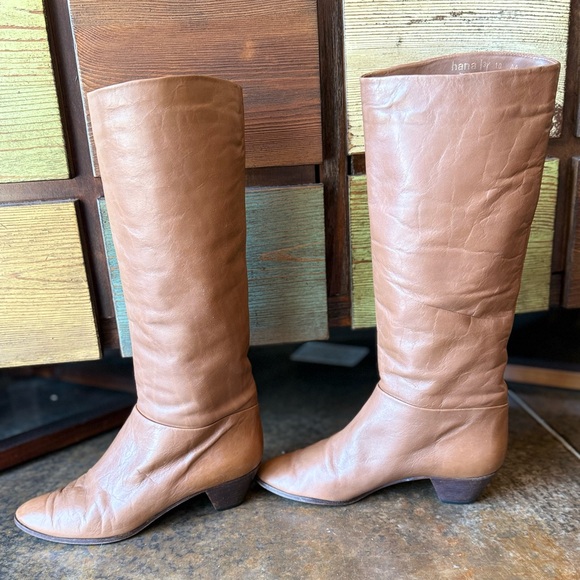 Hana Mackler designer Italian made boots, Beautiful chic styling, vintage - Picture 10 of 14